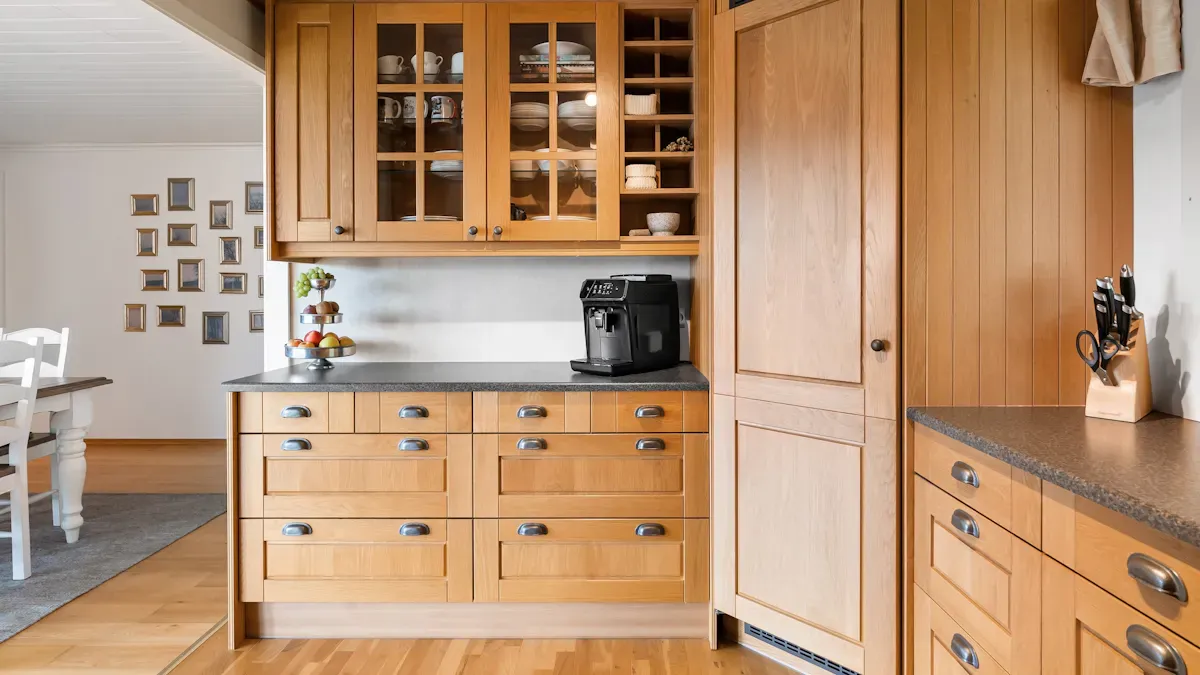 Timeless Beauty of Pine Kitchen Cabinets